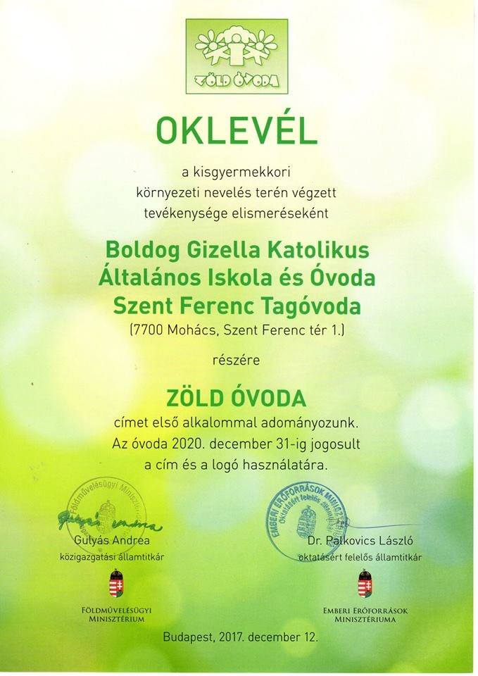 zöld óvoda